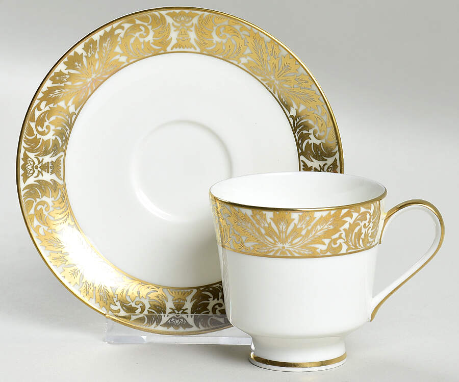 Chestnut Hill Footed Demitasse Cup & Saucer Set by Mikasa-1