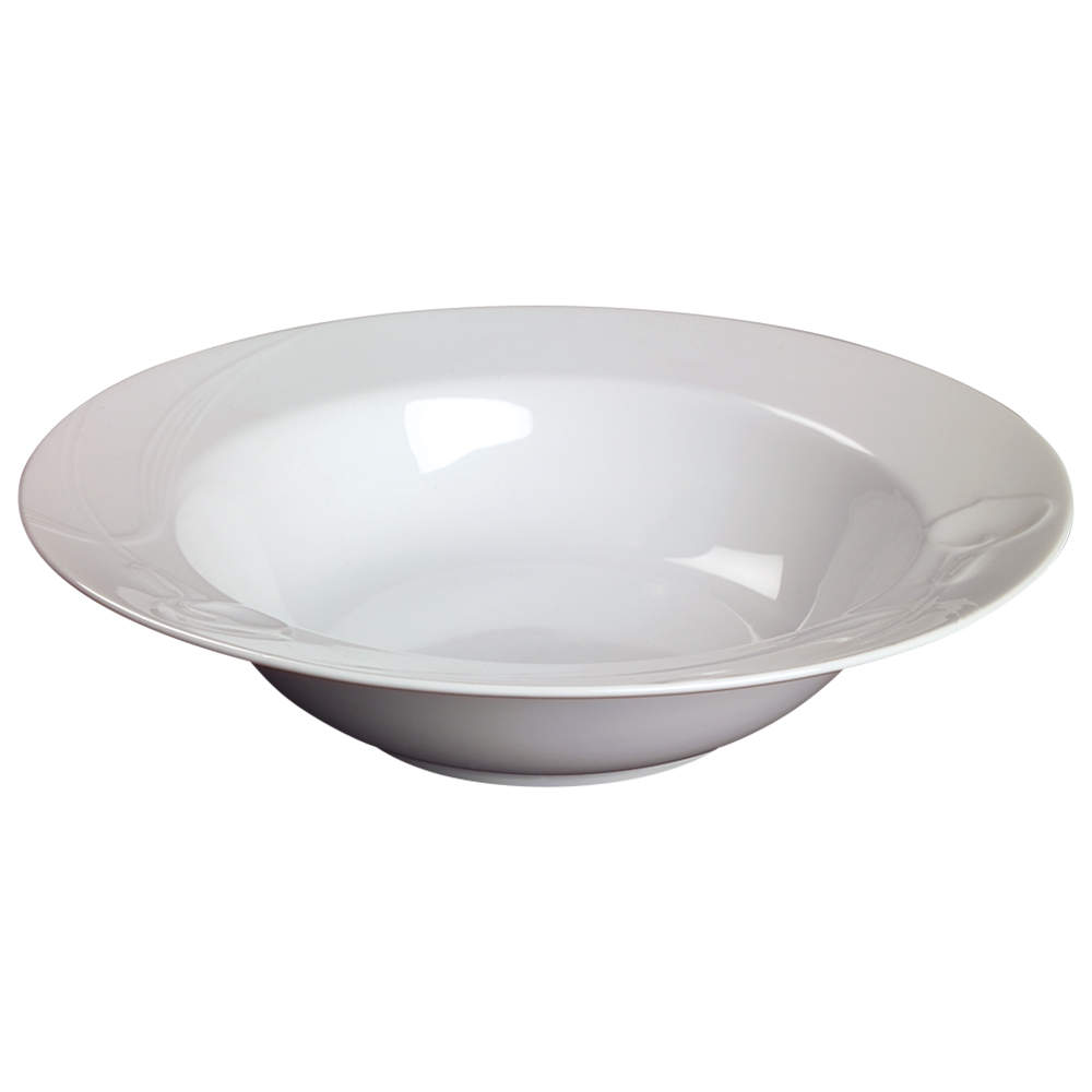 Classic Flair White 10" Round Vegetable Bowl by Mikasa-1