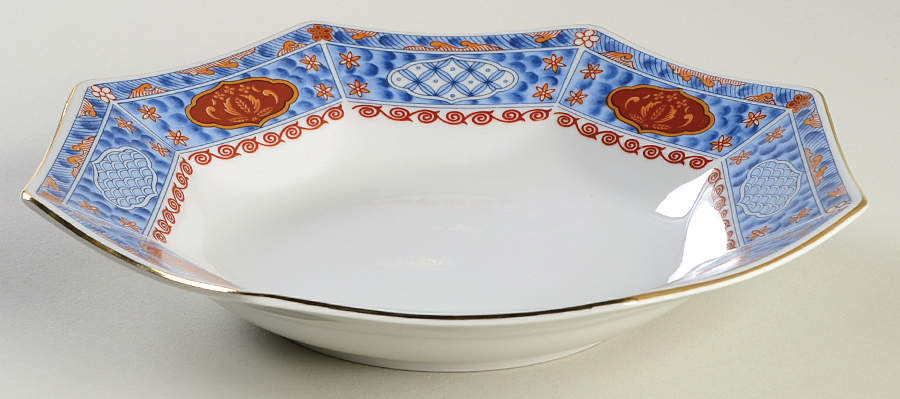 Cloisonne Rim Soup Bowl by Mikasa-1