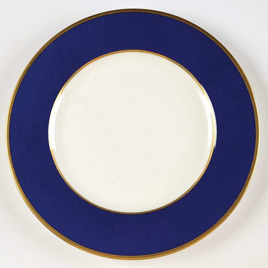 Cobalt Blue Salad Plate by Mikasa-1