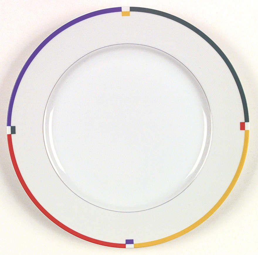 Color Chart Dinner Plate by Mikasa-1