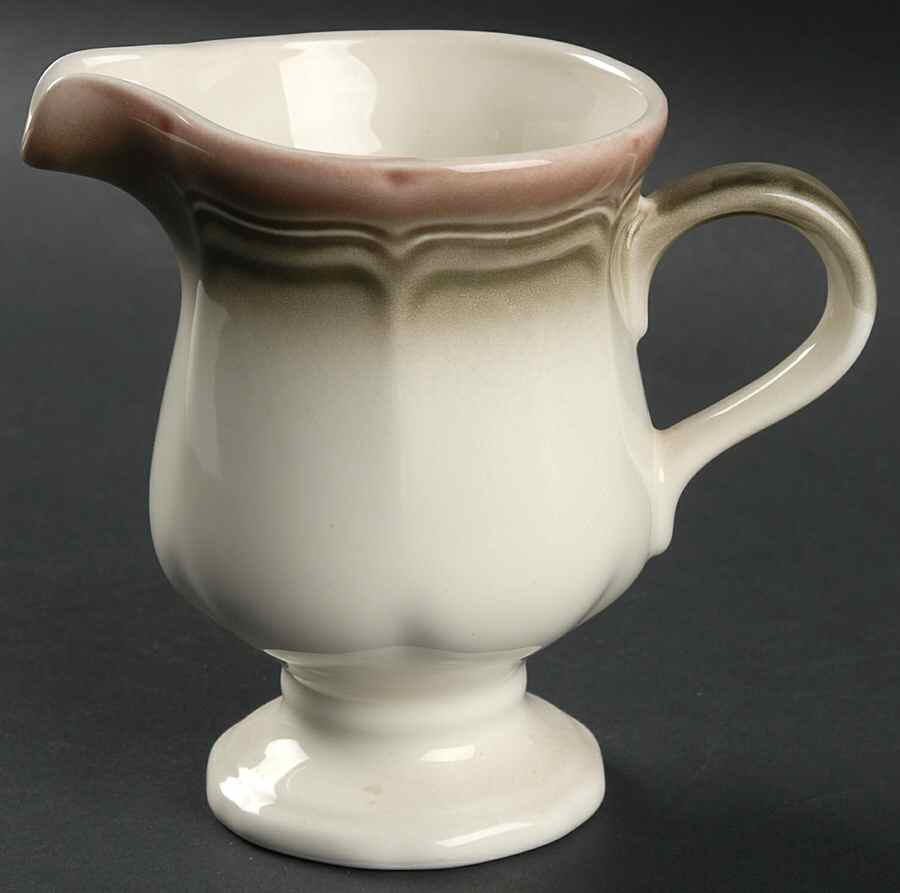 Country Estate Brown Green Creamer by Mikasa-1