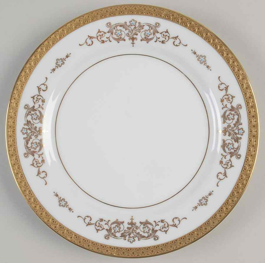Colony Gold Salad Plate by Mikasa-1