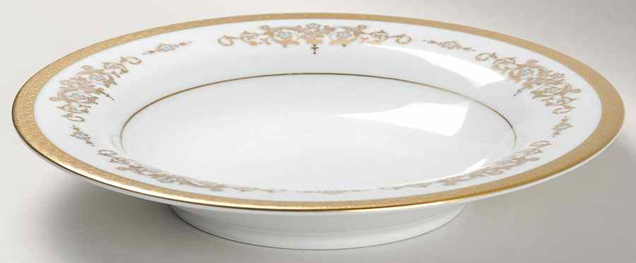 Colony Gold Rim Soup Bowl by Mikasa-1