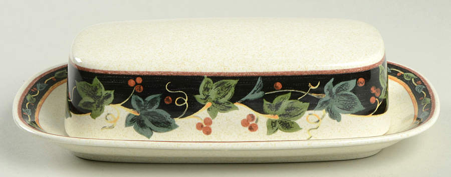 Country Row 1/4 Lb Covered Butter by Mikasa-1