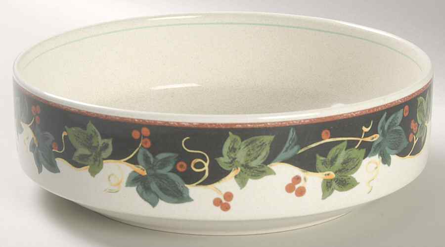 Country Row 8" Round Vegetable Bowl by Mikasa-1
