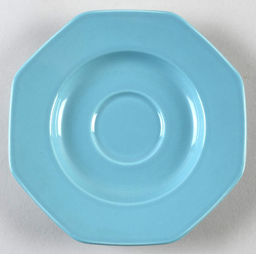 Color Spectrum Turquoise Saucer by Mikasa-1