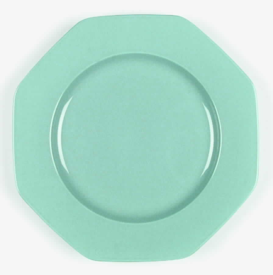 Color Spectrum Turquoise Dinner Plate by Mikasa-1