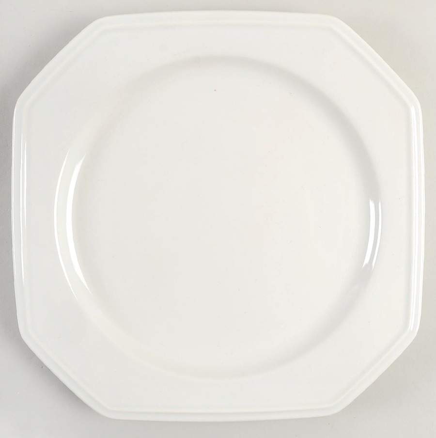 Continental White Dinner Plate by Mikasa-1