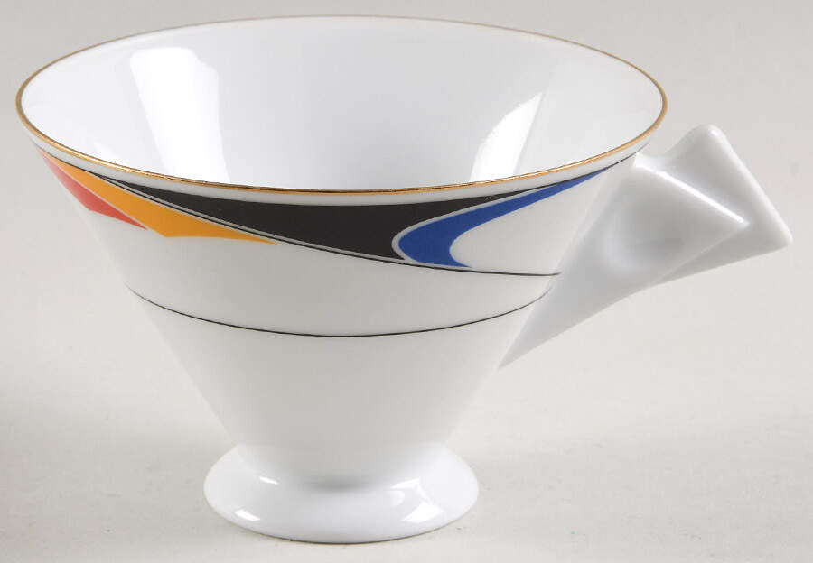 Color Waves Footed Cup by Mikasa-1