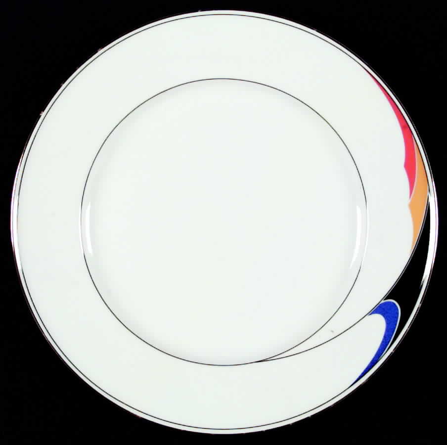 Color Waves Dinner Plate by Mikasa-1