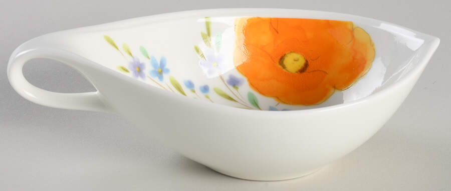 Dancing Flowers Nut Dish by Mikasa-1