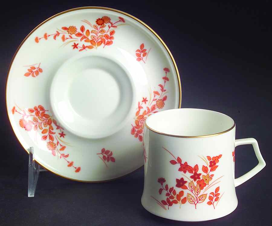 Eastwind Flat Demitasse Cup & Saucer Set by Mikasa-1
