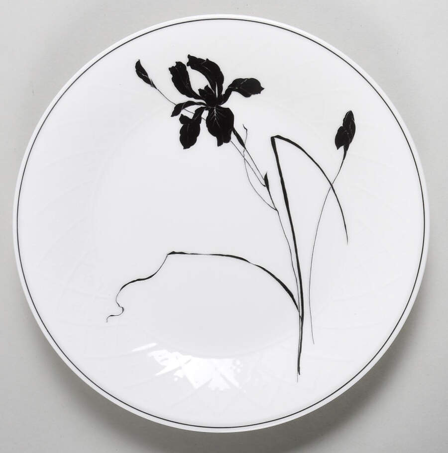 Ebony Iris Bread & Butter Plate by Mikasa-1