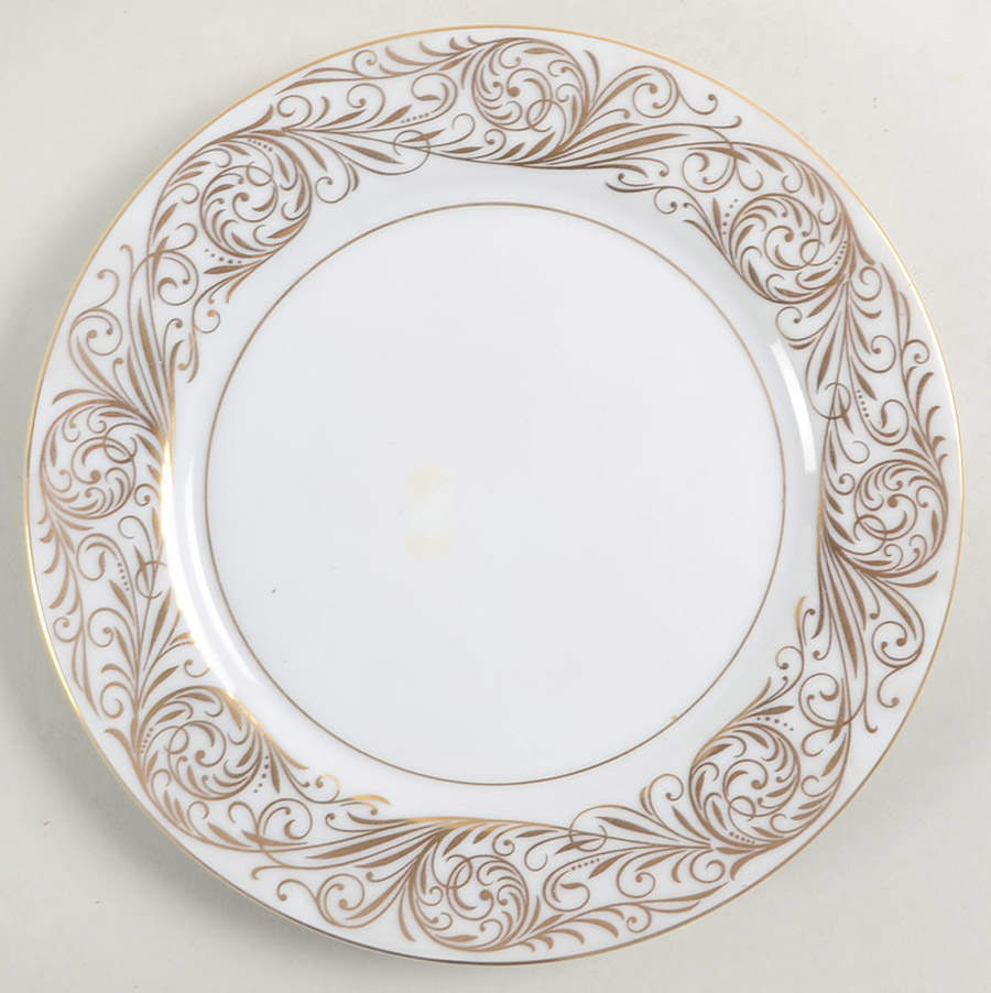 Empire Gold Salad Plate by Mikasa-1