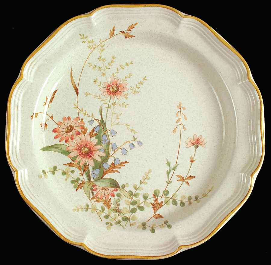 Field Bouquet 12" Chop Plate (Round Platter) by Mikasa-1