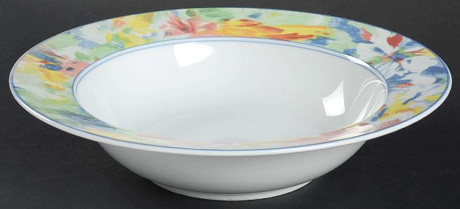 Fleur De Amour 10" Round Vegetable Bowl by Mikasa-1