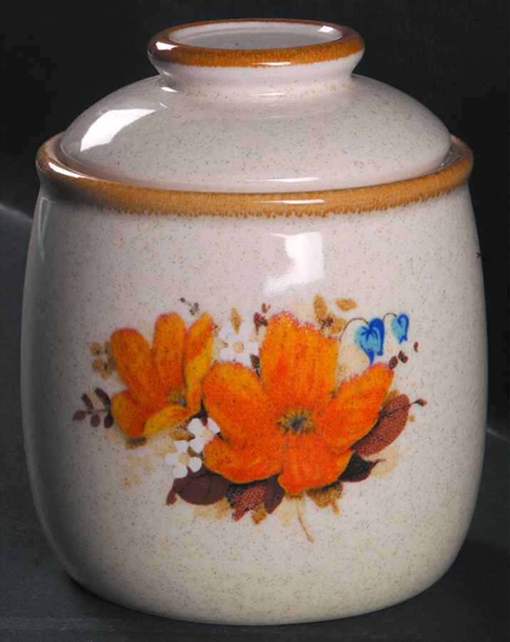 Flower Fest Small Canister & Lid by Mikasa-1