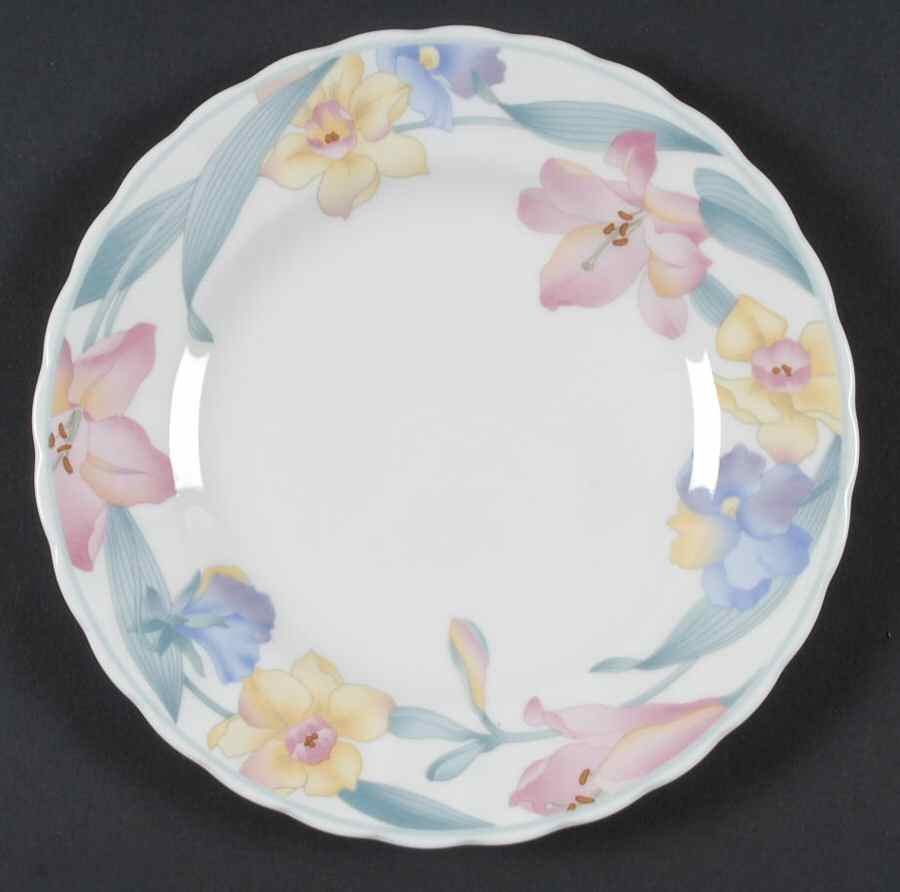 Floral Finesse Bread & Butter Plate by Mikasa-1