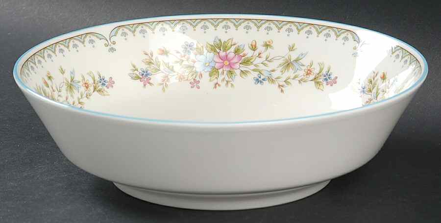Flower Mist 8" Round Vegetable Bowl by Mikasa-1