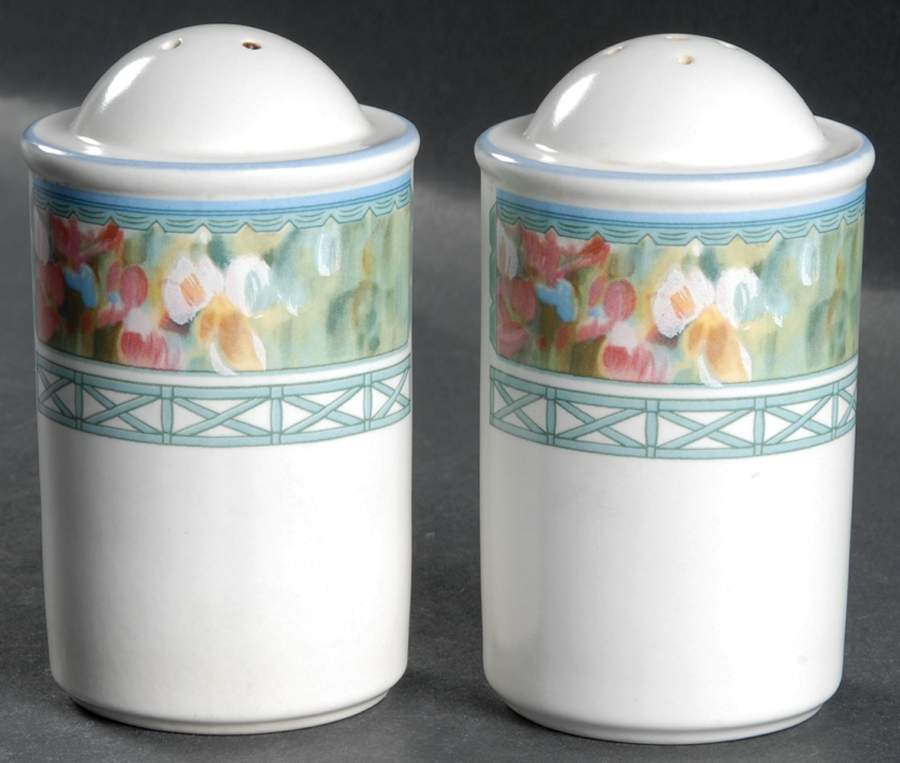 Floral Meadow Salt & Pepper Set by Mikasa-1