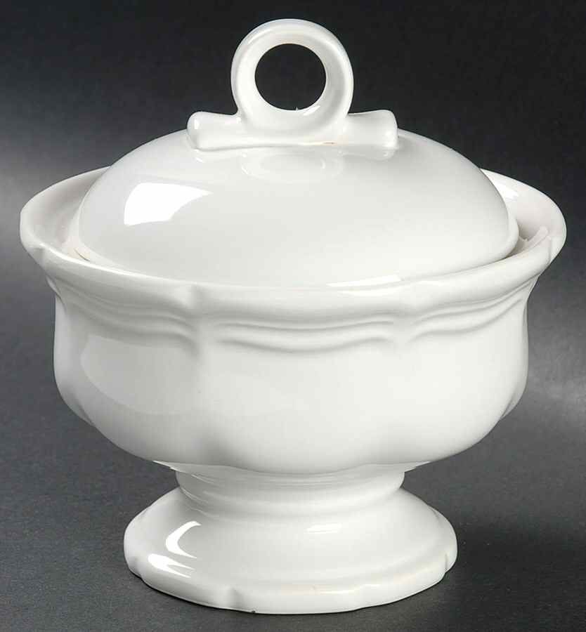 French Countryside Sugar Bowl & Lid by Mikasa-1
