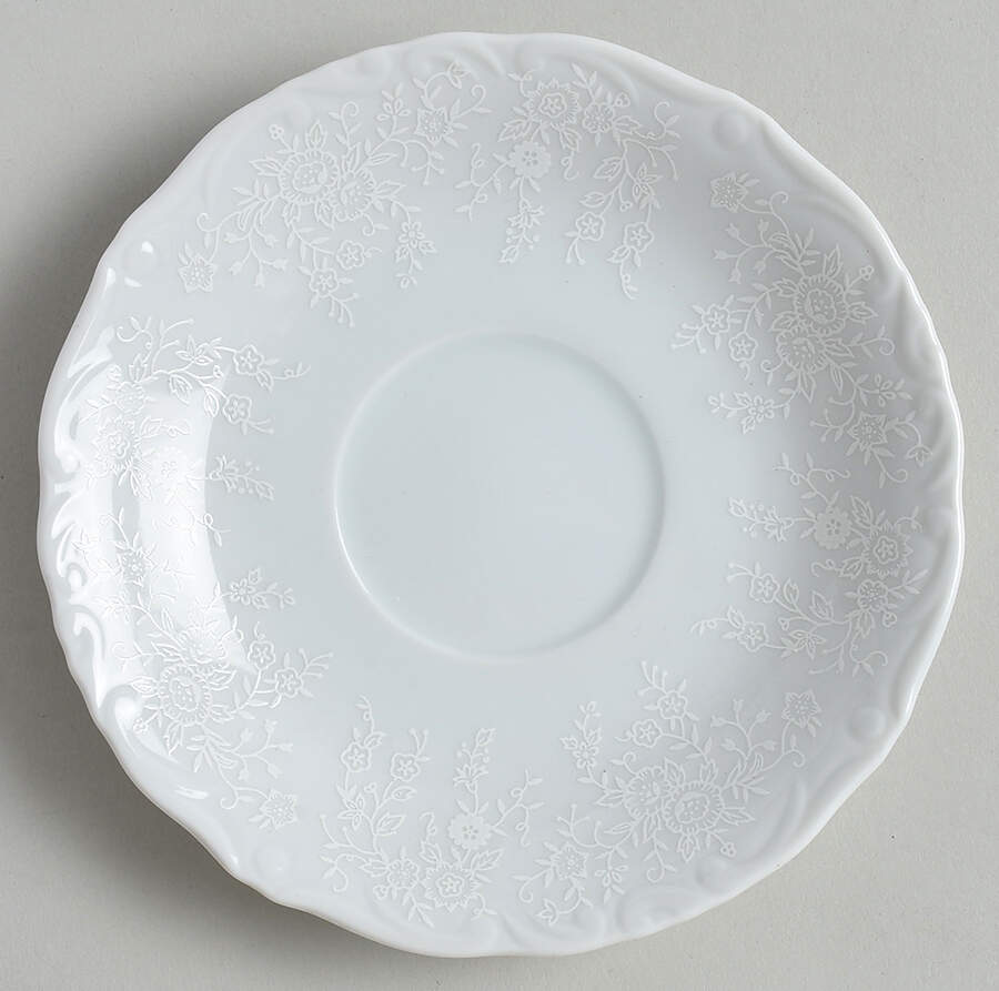 French Lace Saucer by Mikasa-1