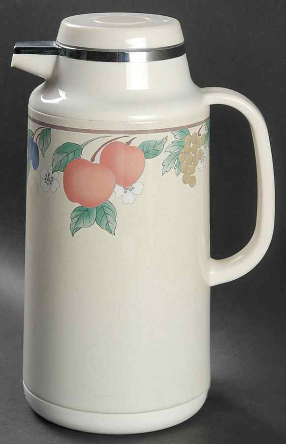 Fruit Panorama Plastic Thermos/Carafe & Lid by Mikasa-1