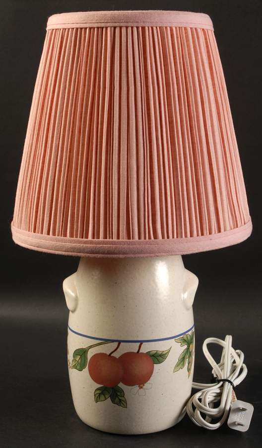 Fruit Panorama 9" Electric Lamp & Shade by Mikasa-1