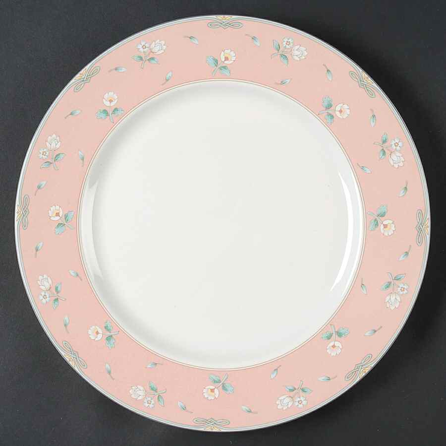 Garden Chintz Pink 12" Chop Plate (Round Platter) by Mikasa-1