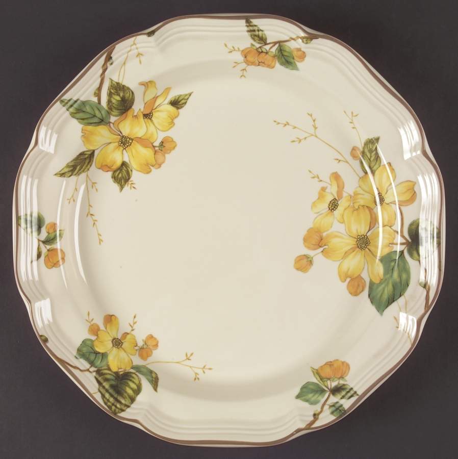 Goldwood 12" Chop Plate (Round Platter) by Mikasa-1