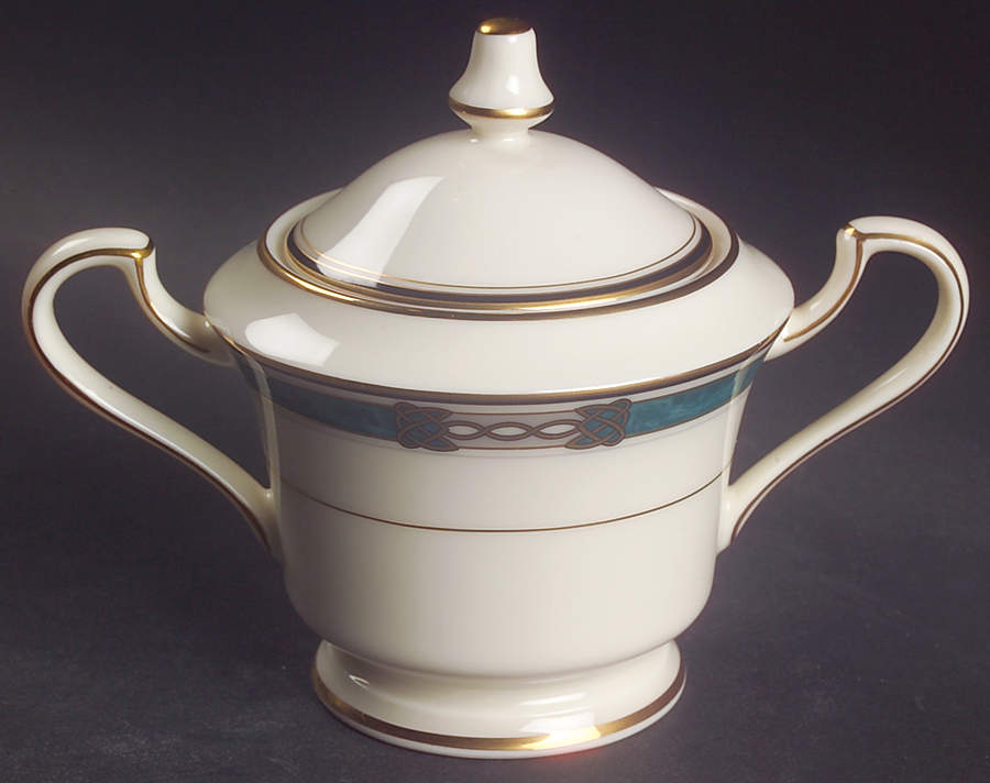 Golden Legacy Sugar Bowl & Lid by Mikasa-1