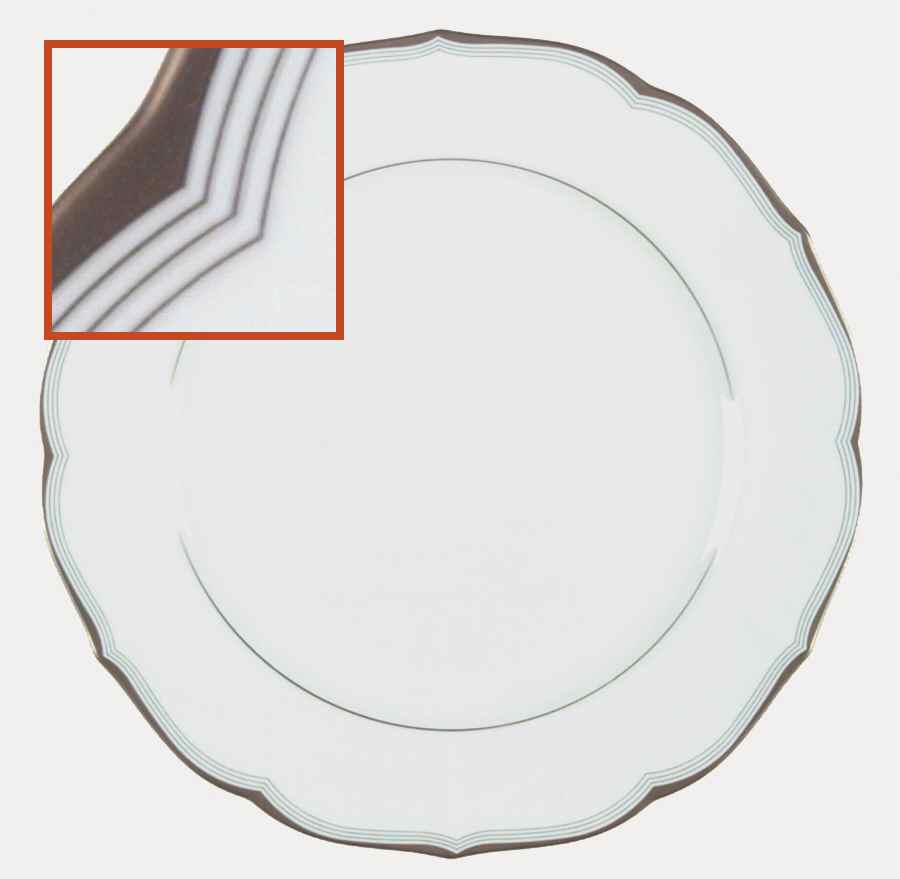 Gold Tiara Dinner Plate by Mikasa-1