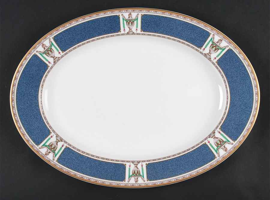 Grandeur 15" Oval Serving Platter by Mikasa-1