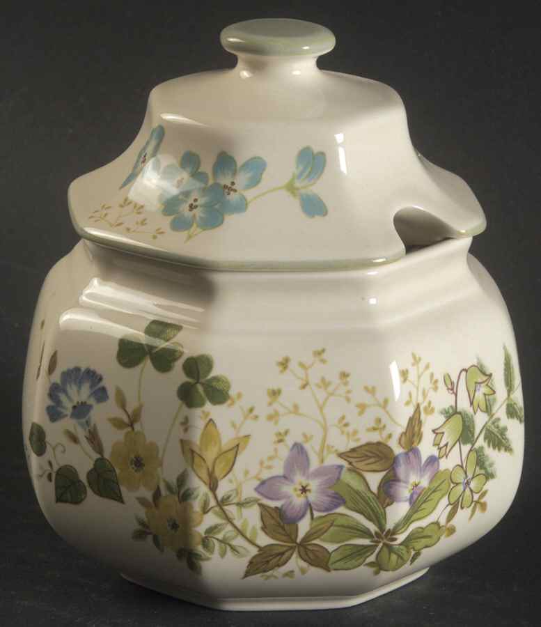 Greenery Sugar Bowl & Lid by Mikasa-1