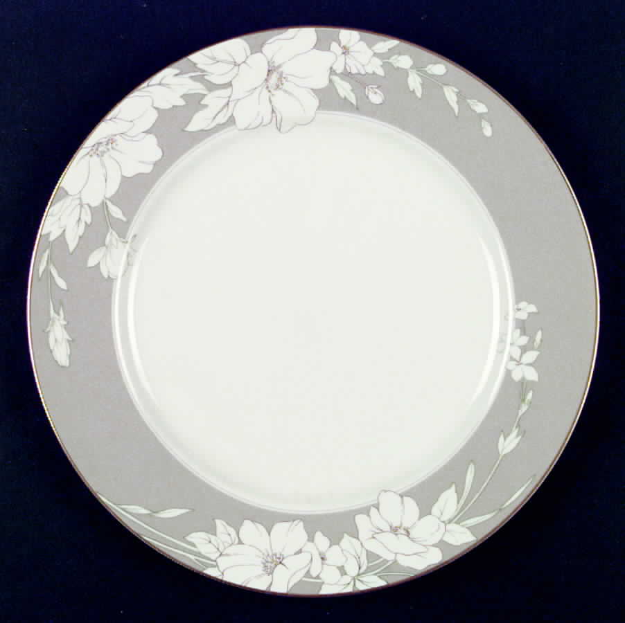 Gray Finesse Dinner Plate by Mikasa-1
