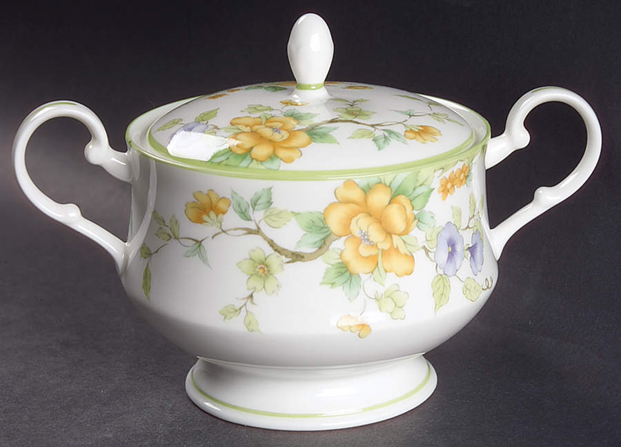 Hampshire Sugar Bowl & Lid by Mikasa-1