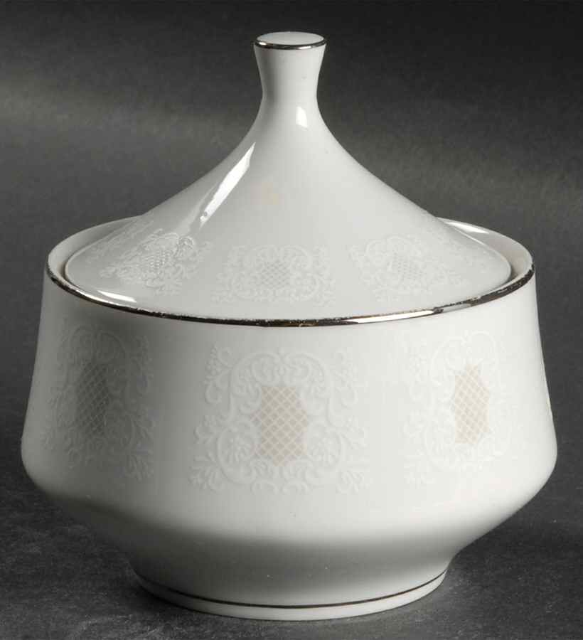Hanover Sugar Bowl & Lid by Mikasa-1