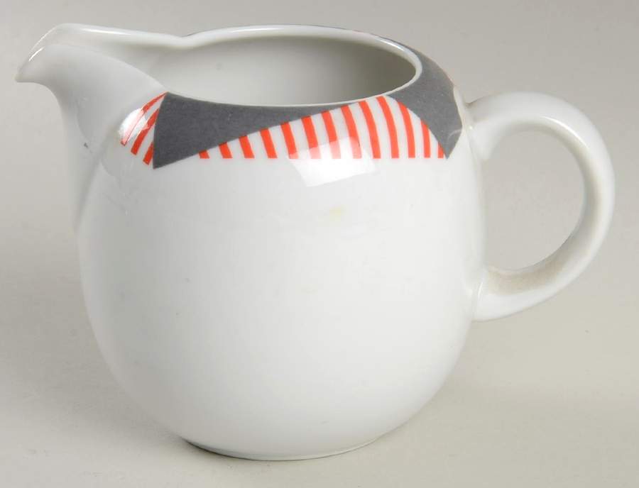 Harlequin Red Creamer by Mikasa-1
