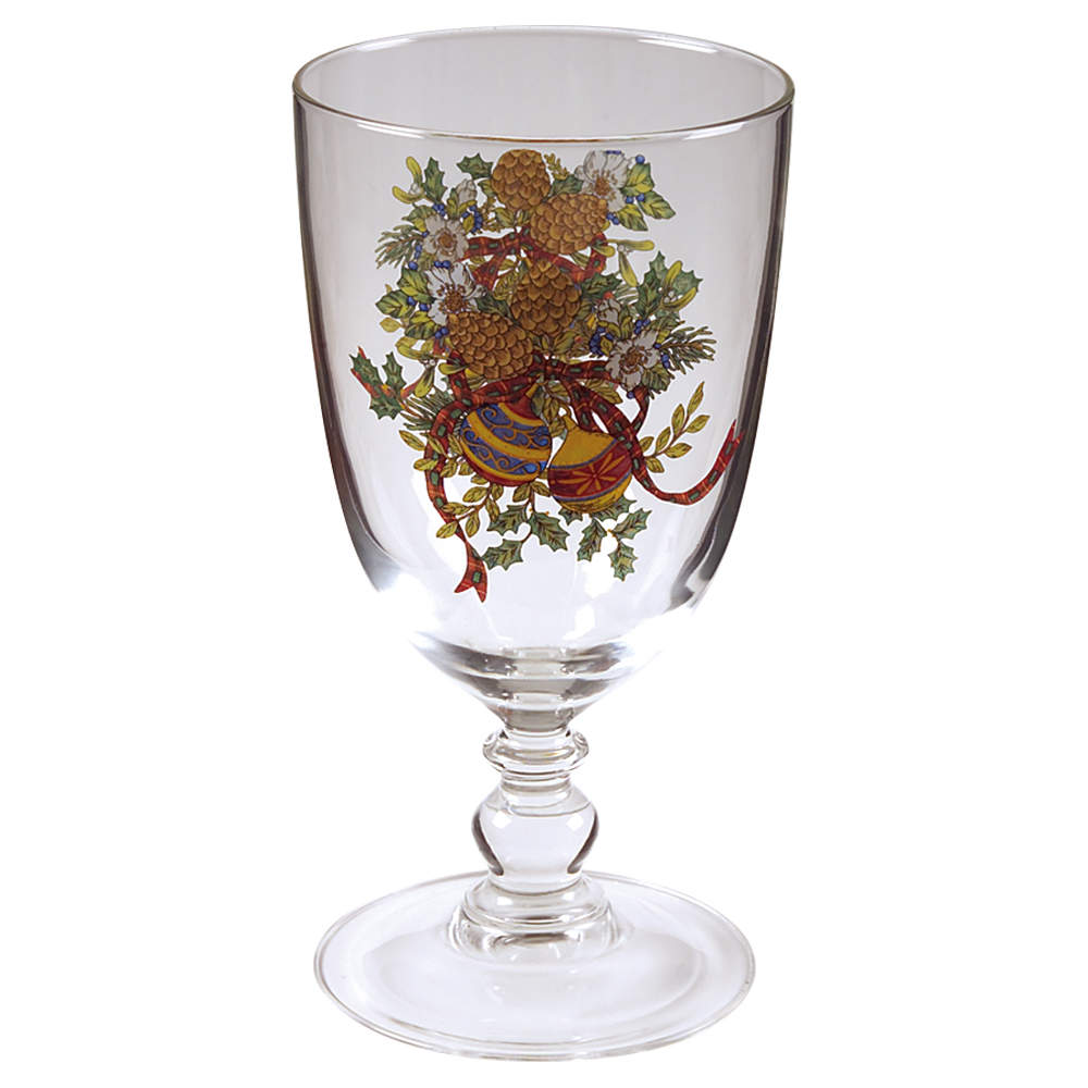 Holiday Season 14 Oz Glassware Goblet by Mikasa-1