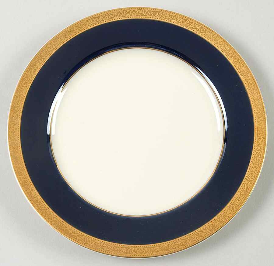 Imperial Blue Bread & Butter Plate by Mikasa-1