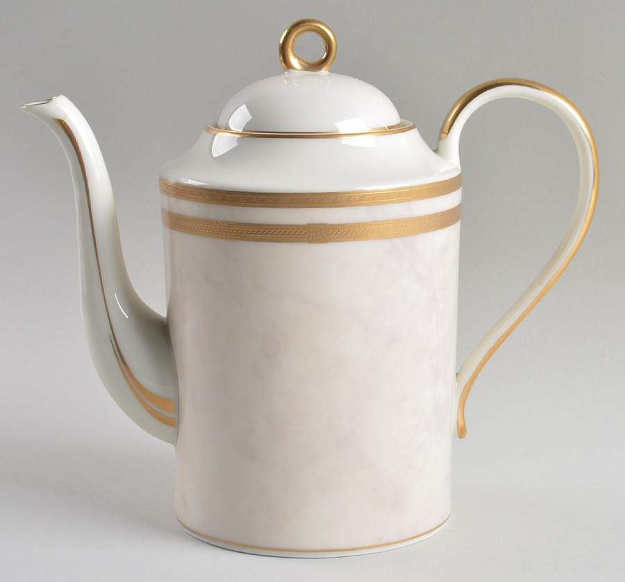 Ivory Florentine Coffee Pot & Lid by Mikasa-1