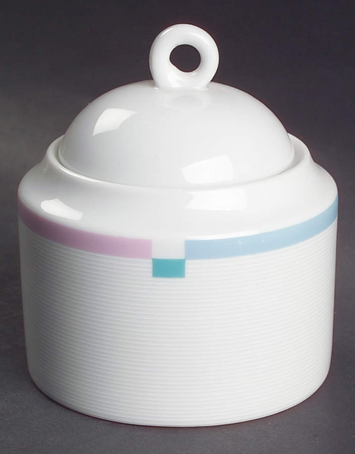 Jet Set Sugar Bowl & Lid by Mikasa-1