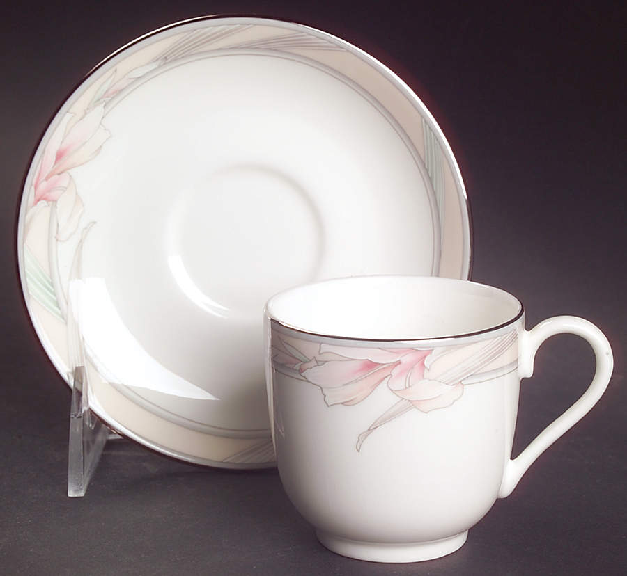 Joy Footed Demitasse Cup & Saucer Set by Mikasa-1