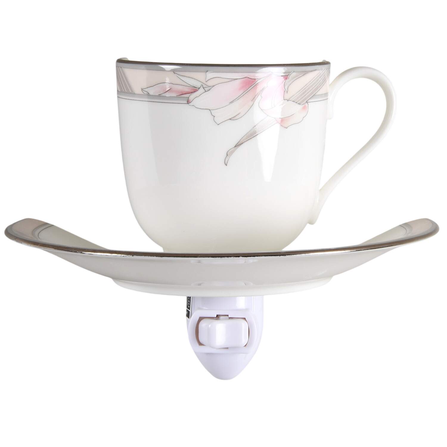 Joy 4 3/8"-4 5/8" Night Light/Cup & Saucer HC by Mikasa-1