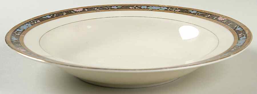 King's Gold Rim Soup Bowl by Mikasa-1