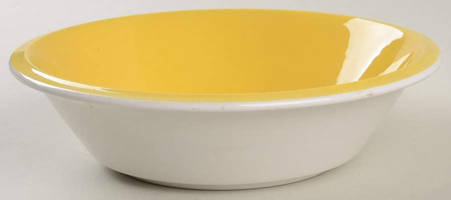 Light and Lively Yellow Coupe Soup Bowl by Mikasa-1