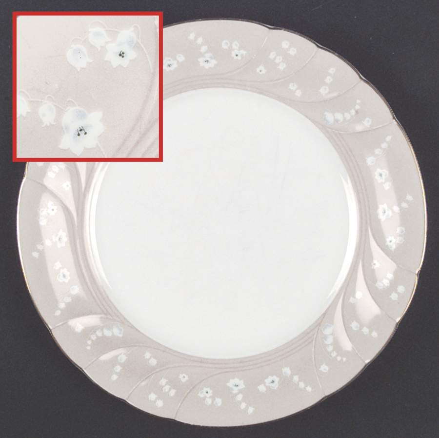Lily of The Valley Dinner Plate by Mikasa-1