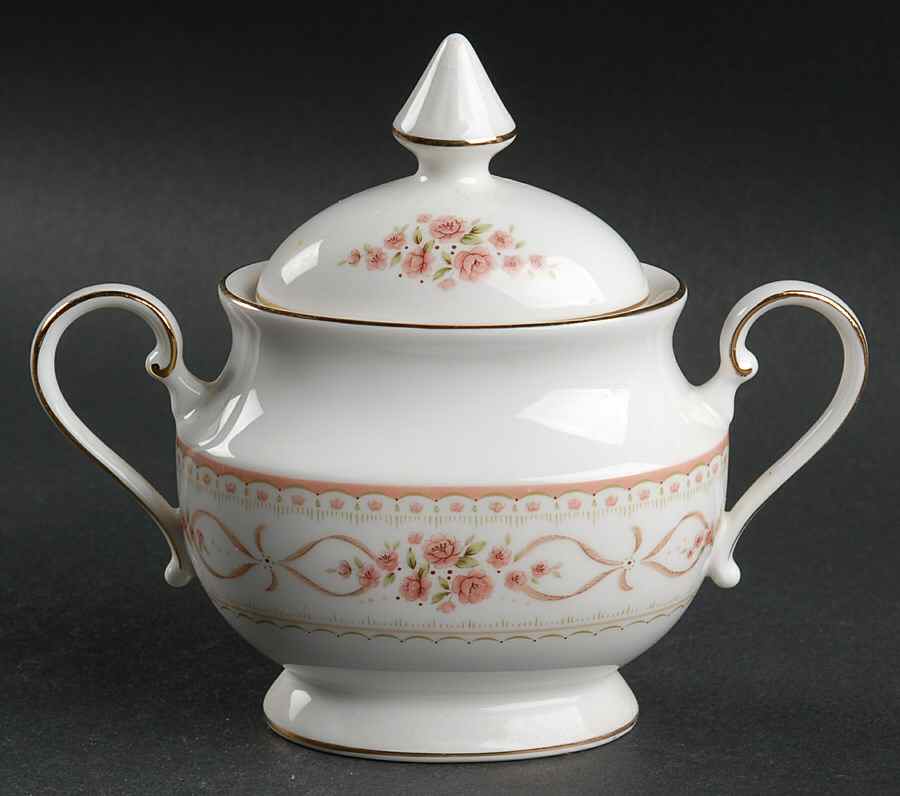 Louis XVII Sugar Bowl & Lid by Mikasa-1