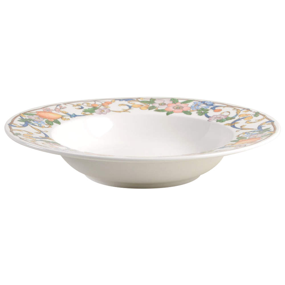 Magical Meadow Large Rim Soup Bowl by Mikasa-1